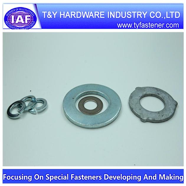 High quality DIN125 carbon steel flat washers