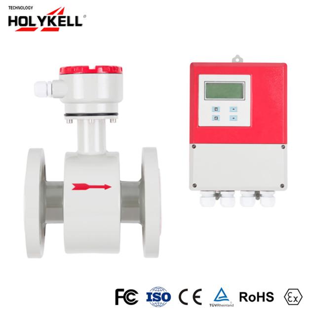 Holykell OEM 4800E DN400 4-20Ma Electromagnetic Water Flow Meter