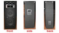 wooden cabinet speaker