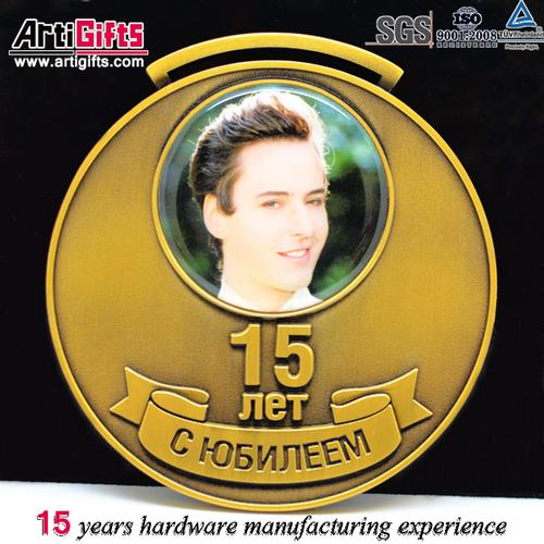 Custom alloy souvenir gifts metal medal
