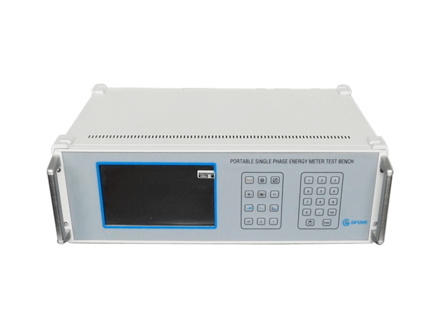 GF102 PORTABLE SINGLE PHASE ENERGY METER TEST BENCH