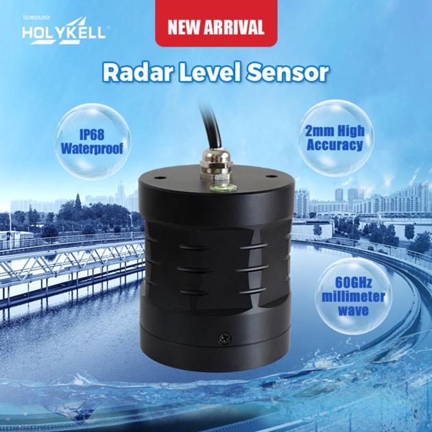 Holykell Non-Contact Highly Accurate Radar Level Sensor HR1200