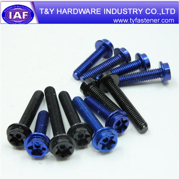 Aluminium Black Anodized Bolts
