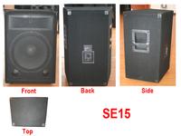 wooded cabinet speaker