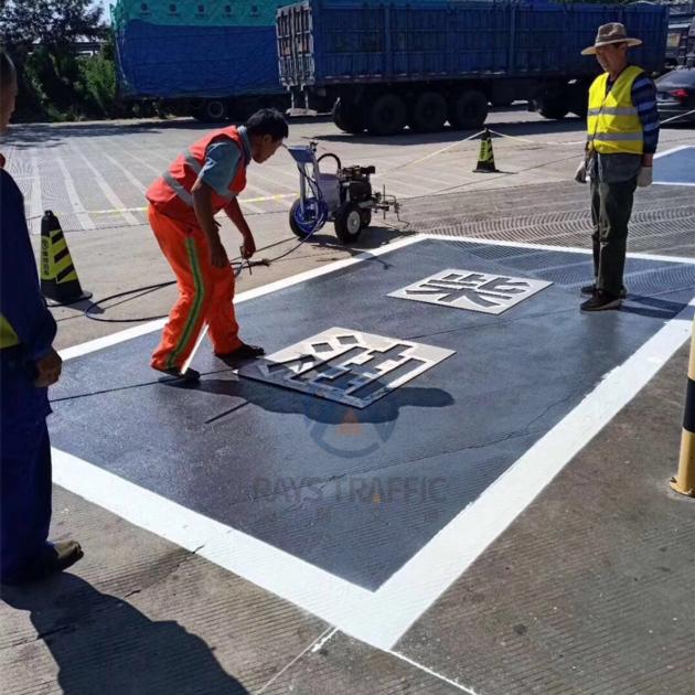 Road Marking Machine Cold Paint Road