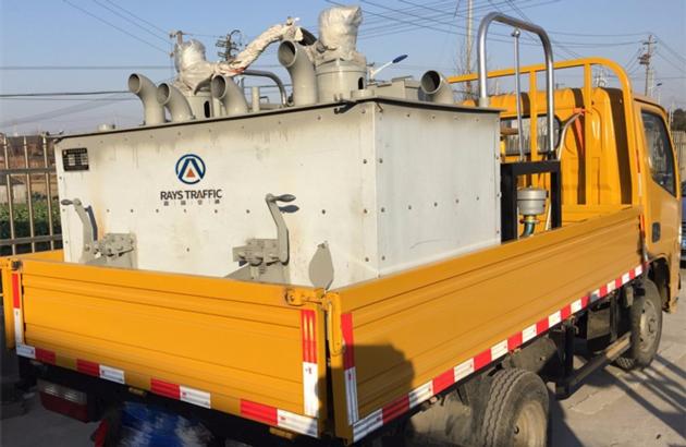 Road Marking Machine Double Cylinder Thermoplastic