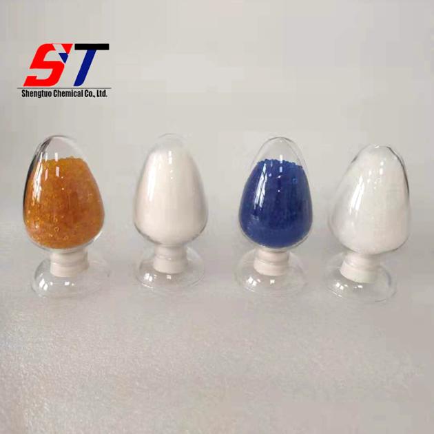 Blue White Orange Color Desiccant Silica