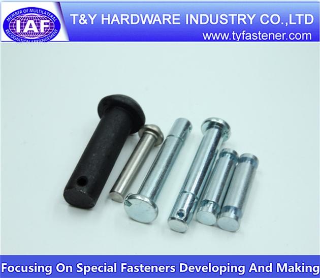Round head Pin Carbon Steel class4.8/8.8