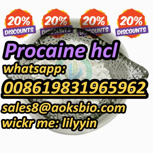 Buy procaine hcl 51-05-8, cas 51-05-8
