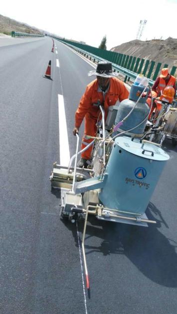 Road Marking Machine Automatic Thermoplastic Convex