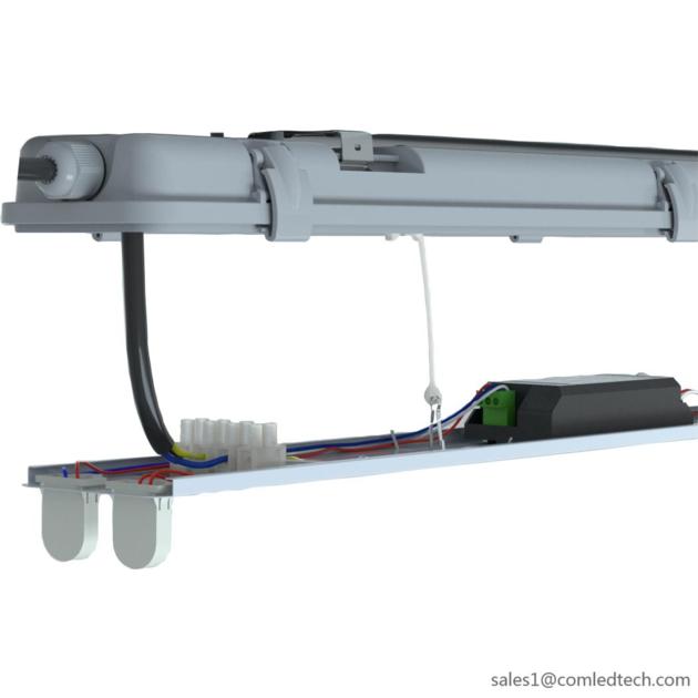4FT Single Emergency Tube Fixture 1x18W