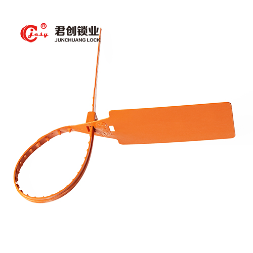 Pull tight travel luggage security plastic seal