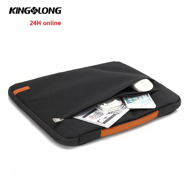 3 compartment 15'' laptop case multifunction neoprene laptop bag case