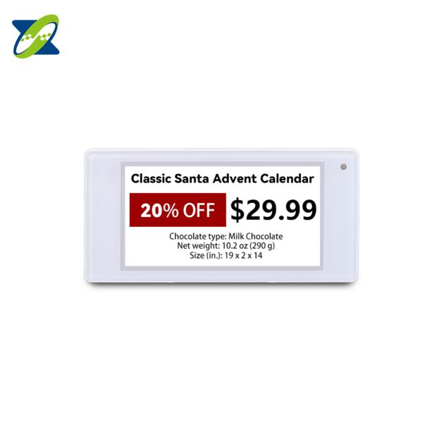 2.66inch 2.4GHz Electronic Shelf Label for retail store
