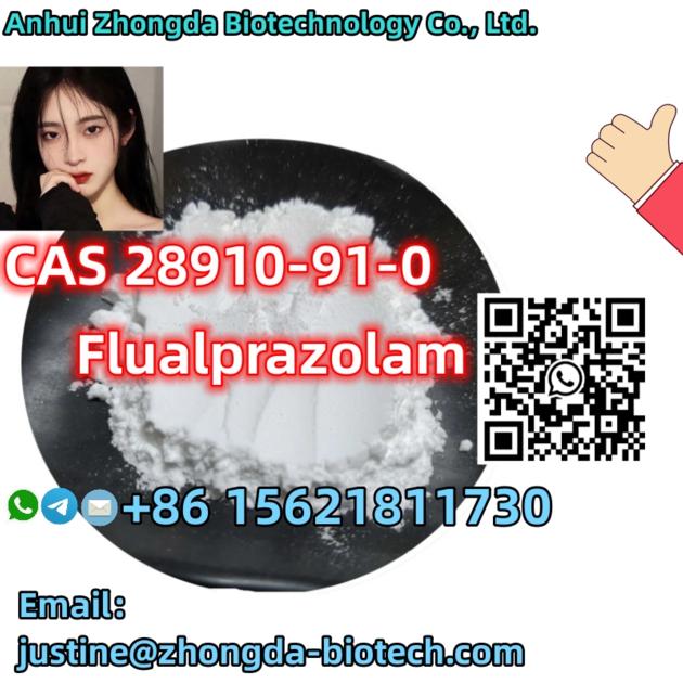 CAS 28910-91-0 Flualprazolam Top Quality with Safe Delivery