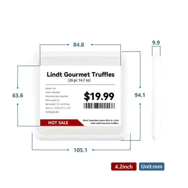 4 20inch NFC Electronic Shelf Label