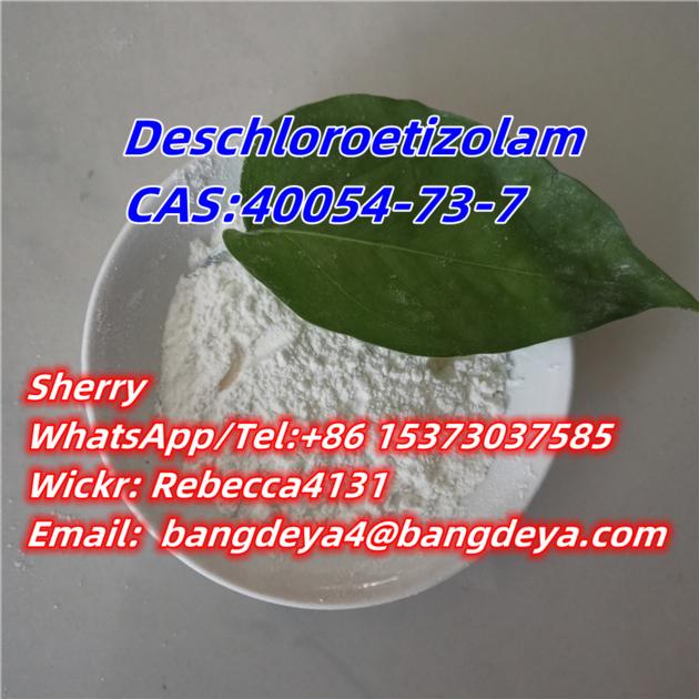 Factory supply price Deschloroetizolam 40054-73-7 