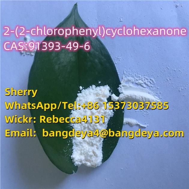 Factory supply price 2-(2-chlorophenyl)cyclohexanone 91393-49-6