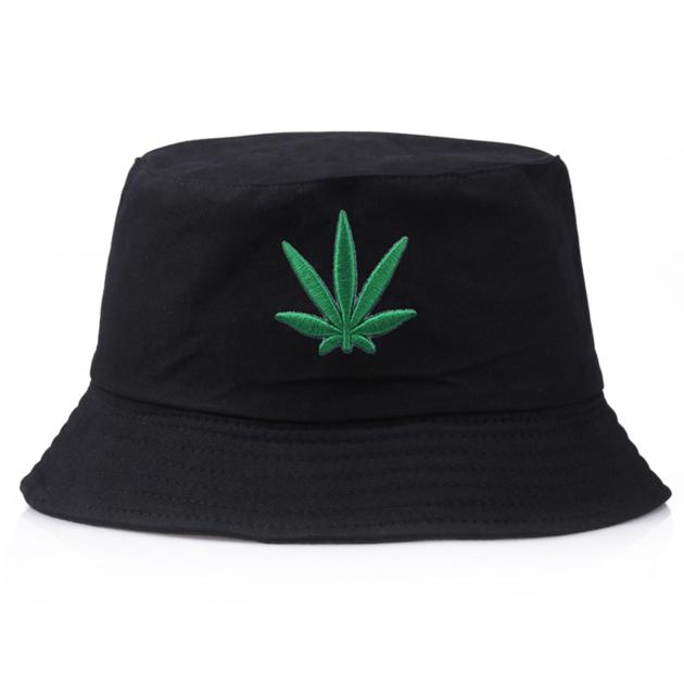 Custom Hat Maple Leaf Embroidery Bucket