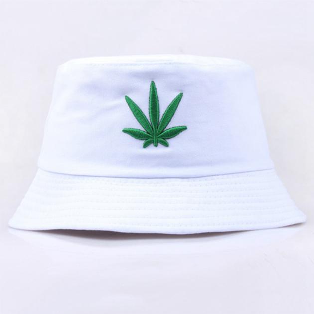 Custom Hat Maple Leaf Embroidery Bucket