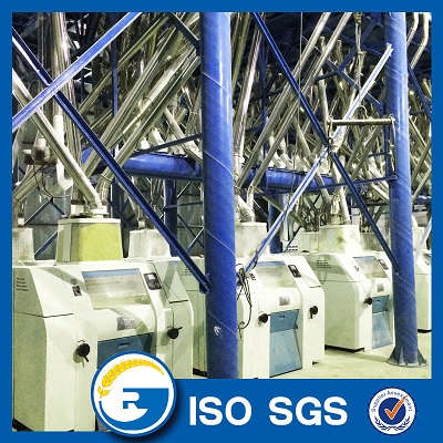Wheat milling processing line for wheat flour making machine 