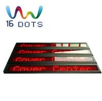 indoor dot-matrix led display7*80