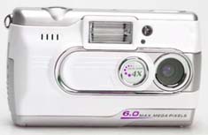 Digital camera: SM-3600  6.0M with 1.6' TFT LCD