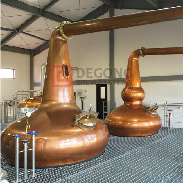 300L Copper Kettle Distillation Equipment Is