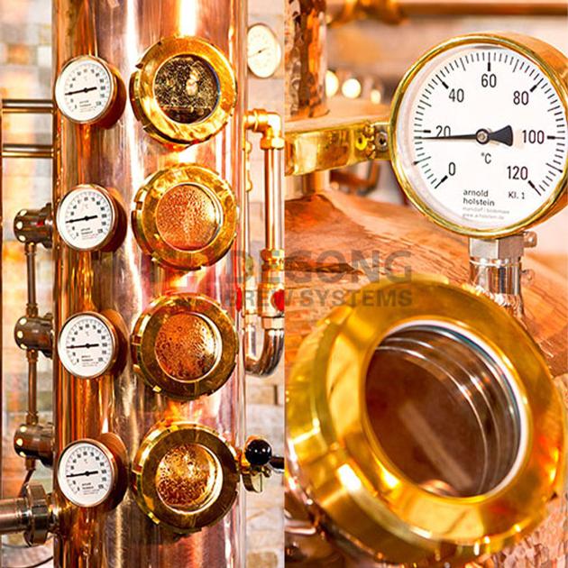 500L Column Still Vodka Gin Distillation