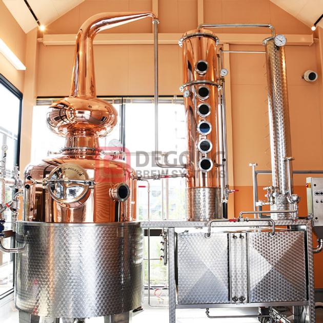 300L Copper Kettle Distillation Equipment Is