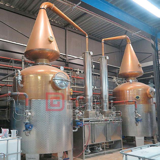 1000L Copper Helmet Distillation Equipment Distillation