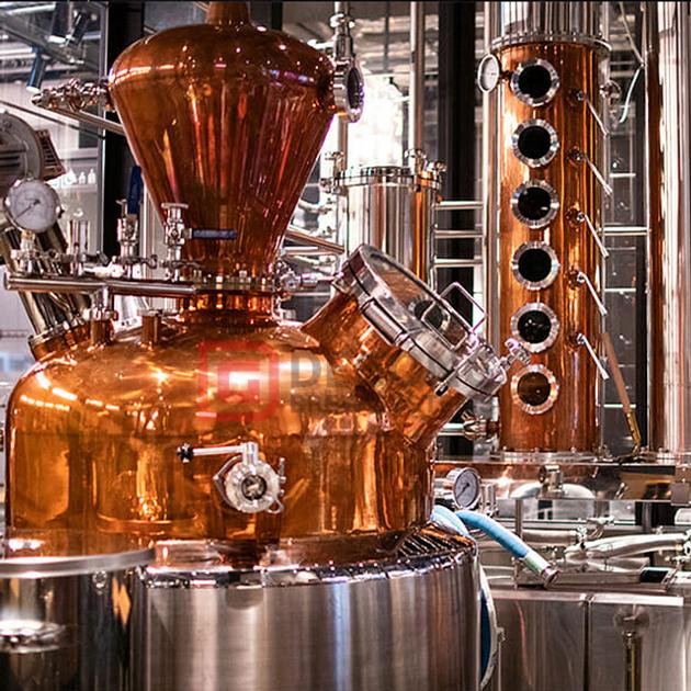 1500L Vodka Whisky Copper Distiller Rum