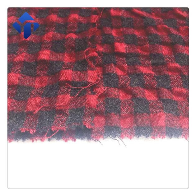 Fashion And Popular Wool Viscose Plaid