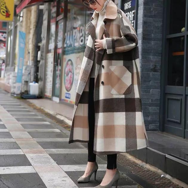 Classical Winter Double Sided Woven Plaid