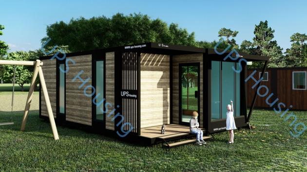 Lower cost tailored container house