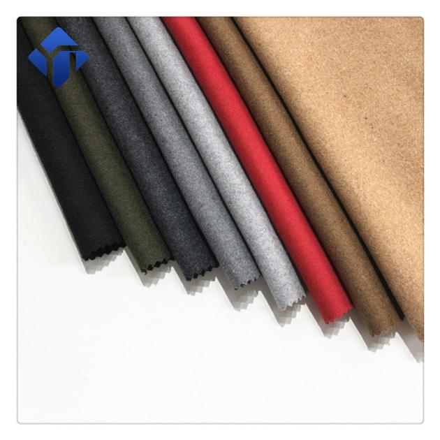 Low price polyester felt fabric price per meter wool melton fabric