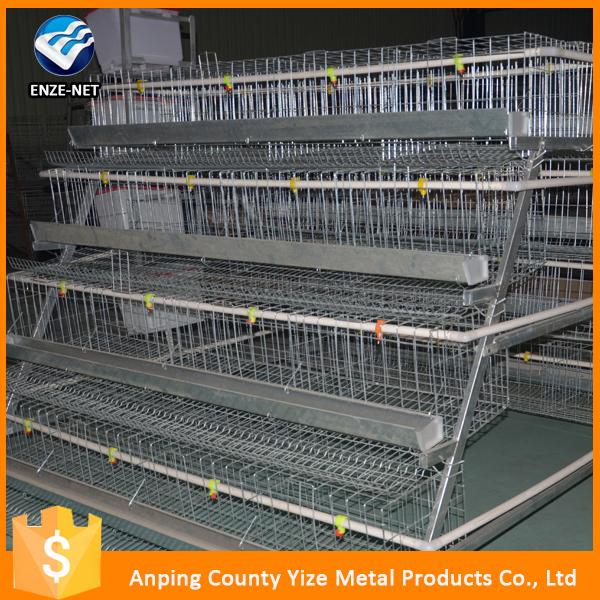 High Quality Electro Galvanzied Poultry Layer Cage For Sale In