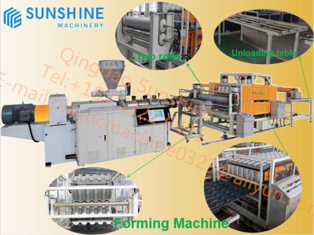 PVC Glazed Tile Production Line