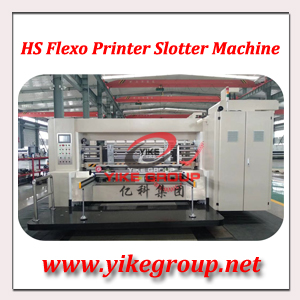 1.High Speed Flexo Printer Slotter Die Cutter Machine