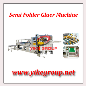 Semi Folder Gluer Machine