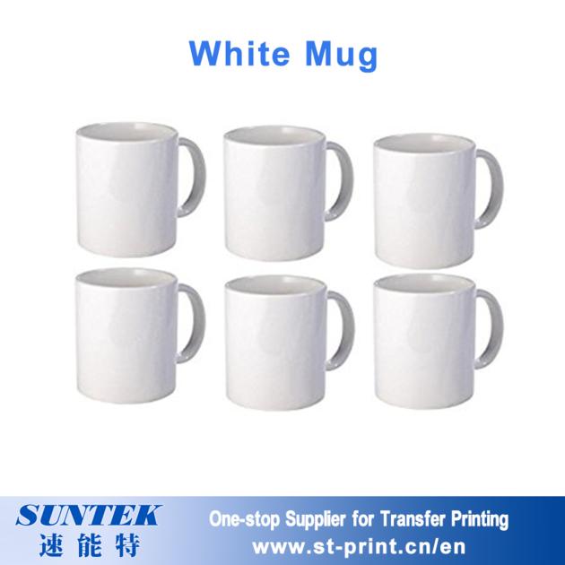 Sublimation High Glossy Heart Magic Mug