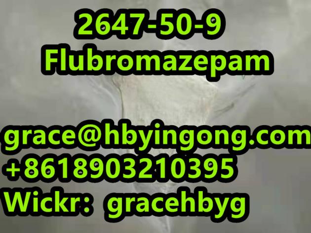 High Quality 2647-50-9  Flubromazepam 