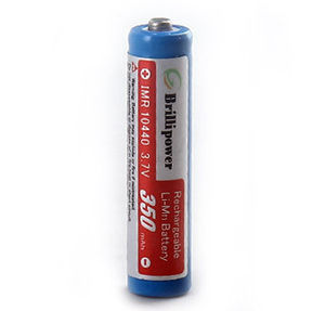 Brillipower IMR10440 Batteries 350mAh li-Mn Rechargeable Batteries