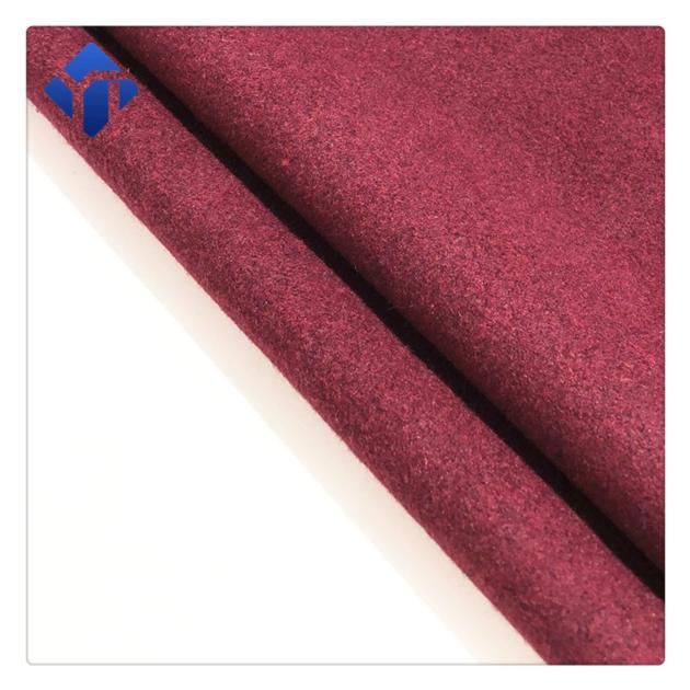 Yarn Dyed Cheap Melton Garment Fabric