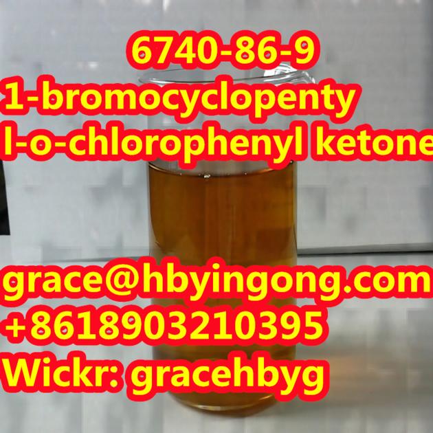 New in stock 6740-86-9 1-bromocyclopentyl-o-chlorophenyl ketone 