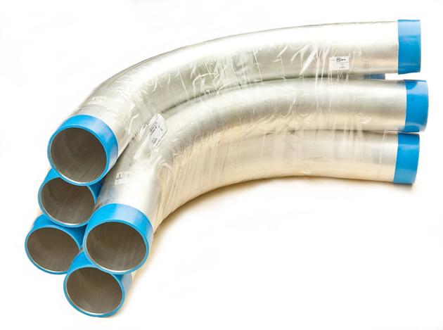 45 Or 135 Degree Rigid Aluminium Conduit Pipe With Fittings Elbows
