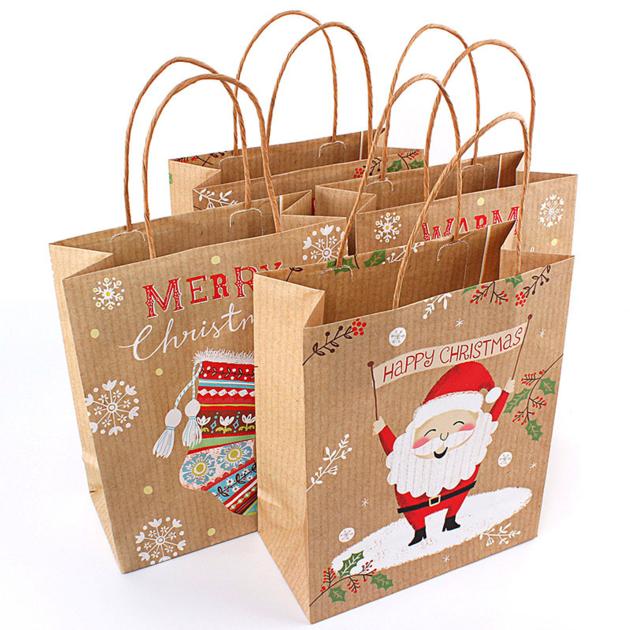 Luxury Gift Packaging Red Christmas Paper