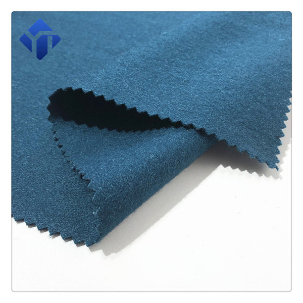 China Fabric Manufacturers Multicolor Melton Wool