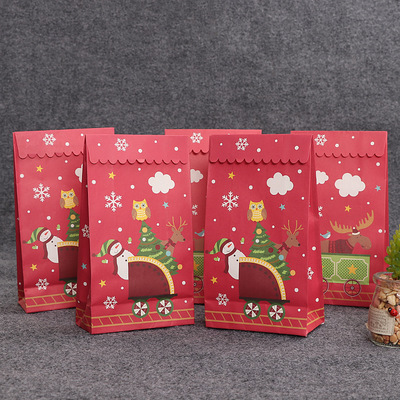 Luxury Gift Packaging Red Christmas Paper