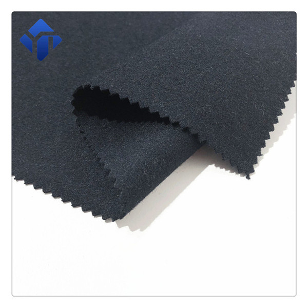 China Fabric Manufacturers Multicolor Melton Wool